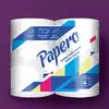 Туалетная бумага TP055 "Papero" 2сл. 4 рулона (1шт\12шт)