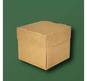Коробка для бургера крафт M 120х120х70мм (100шт\500шт)