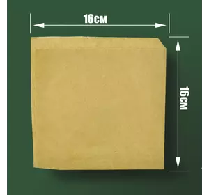 Уголок бумажный САШЕ крафт 160*160мм (100шт/3000шт)