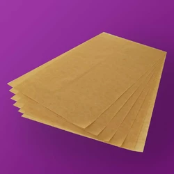 Пергамент листовой 400*600мм бурый силикон 500 листов (3шт/ящ)