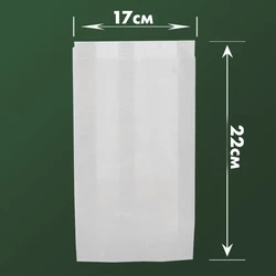 Пакет бумажный САШЕ белый 220*170*40 мм (100шт\1000шт)