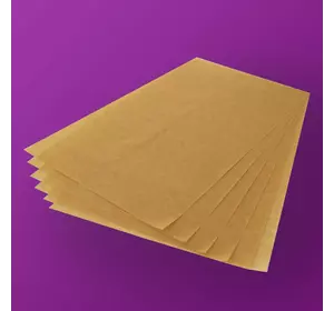 Пергамент листовой 400*600мм бурый силикон 500 листов (3шт/ящ)