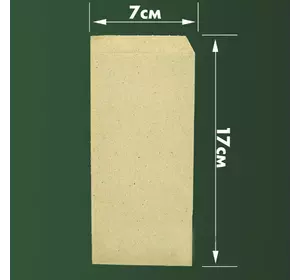 Пакет бумажный САШЕ крафт для хот-дога 170*70*40 мм (100шт/2000 шт)